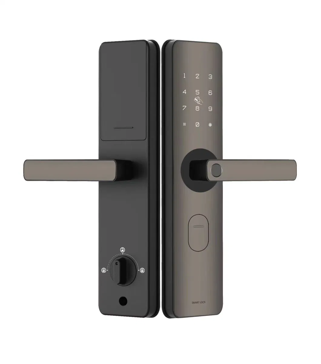 Aluminum Alloy 6068 Mortise Multi-Function Unlock Digital Fingerprint Smart Door Lock