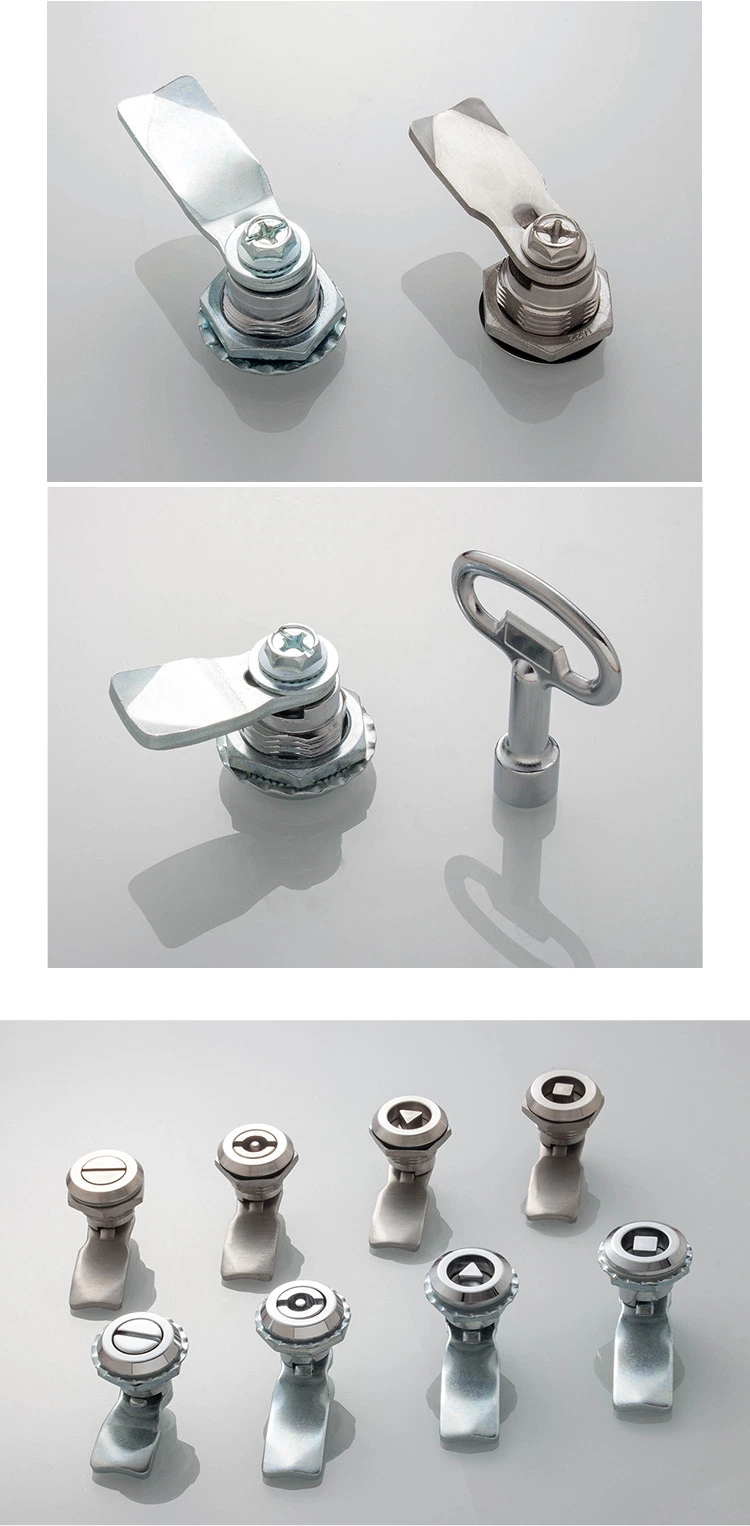 Factory Low Price High Security Cam Lock Fittings Stainless Metal Mechanical Cam Lock