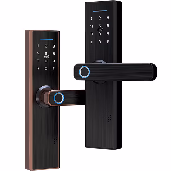 Smart Bedroom WiFi Electronic Intelligent Tuya Digital Fingerprint Smart Door Lock