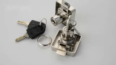 Zinc Alloy Computer Key Drawer Lock with Automatic Spring Lock Latch 