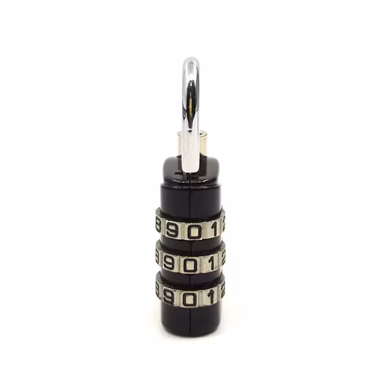 OEM Customized 3 Digit Combination Lock Anti Theft Tsa Padlock