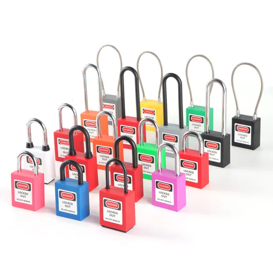 Direct Wholesale Price 6mm Hardened Steel Shackle Master Keyed Safety Padlock 