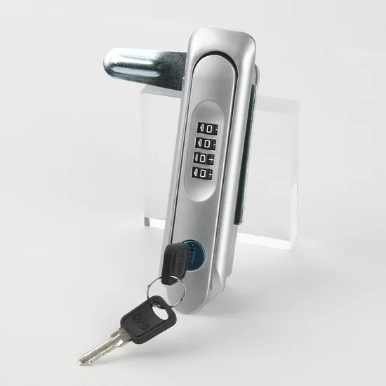 Ms819 Zinc Alloy Flat Combination Lock for Charging Pile Electric Box Cabinet 