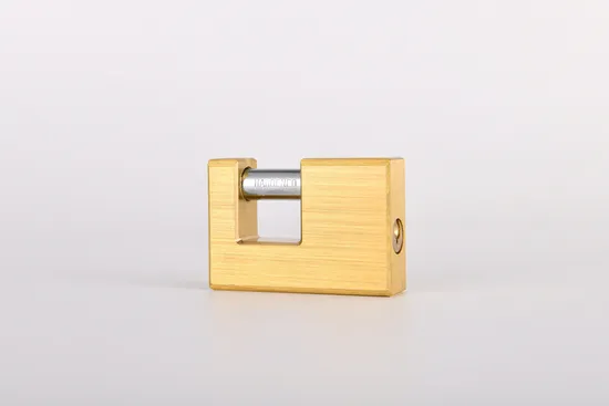 70mm High Quality Security Economic Handle Rectangular Brass Padlock 