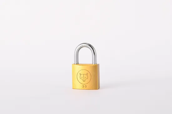 High Quality High Security Thick Brass Padlock (30mm) 