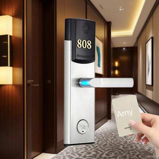 Hot Sale Customized Color Classic Automatic Design Arrival Competitive Price Hotel Smart Gate Door Lock 