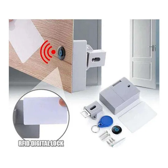 Wardrobe Furniture Fob Cabinet Hidden Sensor Card Drawer RFID Cabinet Invisible Lock 