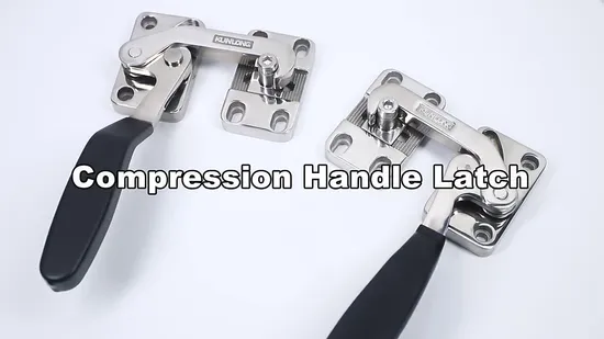 Kunlong Test Chamber Cabinet Hardware Safety Lock Stainless Steel Door Handle Lock (SK1