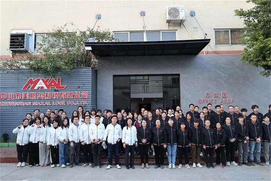 Maxal Mechanical Combination Lock Privacy Door Lock with Handle 