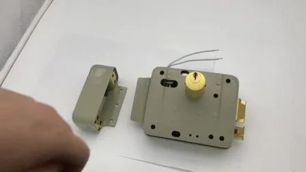 Door Hardware Smart Rim Electric Mechanical Intelligent Rim Lock 