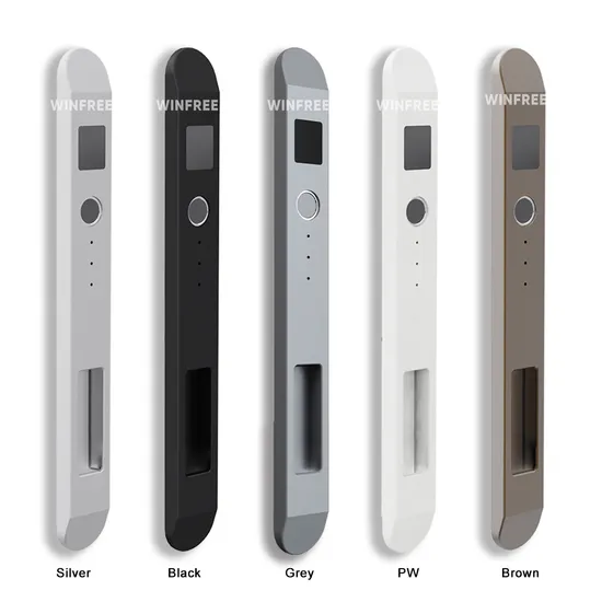 Glass Sliding Door Window Pull Handle Aluminium Alloy Dummy Lock for Hotel 