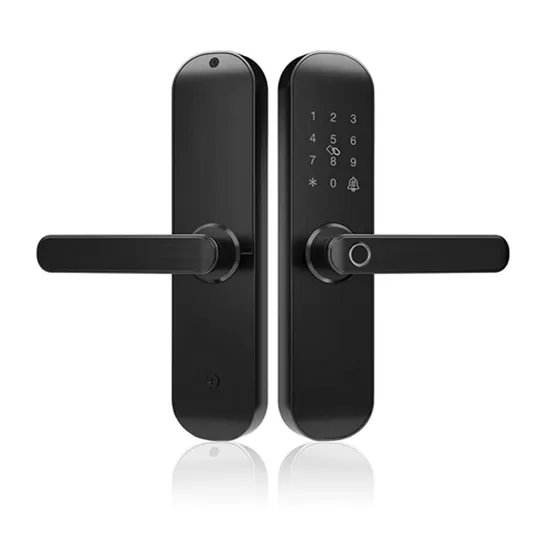 Tuya WiFi Smart Digital Electric Keyless Biometric Fingerprint Hotel Door Knob Lock Work with Smartlife 