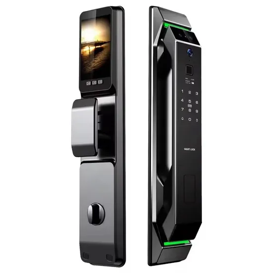 3D Face Recognition Smart Door Lock with Camera Cerradura WiFi Biometric Fingerprint Security Fully Automatic Smart Lock 